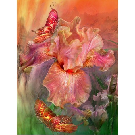 Hot Sale Dream Flower Animal Butterfly Diamond Painting Cross Stitch Kits UK VM7530