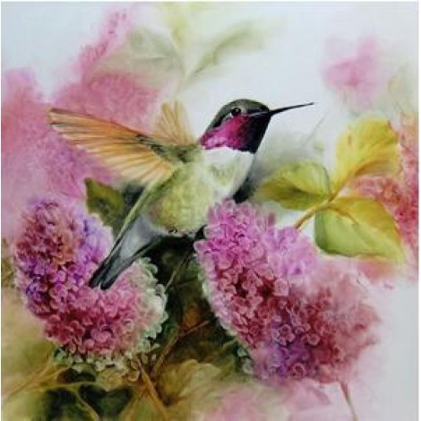 Love Bird Flowers Full Drill 5D DIY Diamond Painting Kits UK VM92036