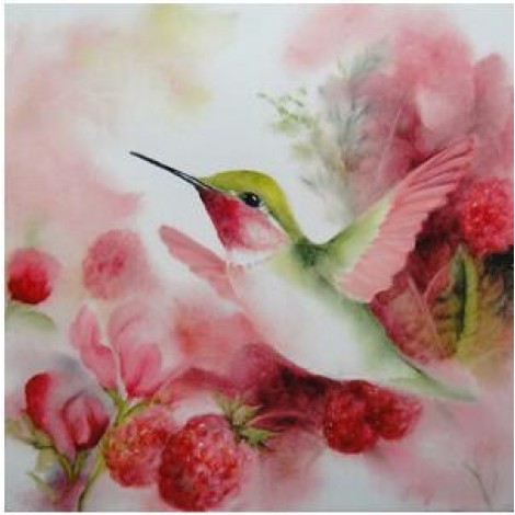 Love Bird Flowers Full Drill 5D DIY Diamond Painting Kits UK VM92038
