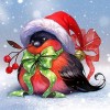 Winter 5D DIY Diamond Painting Christmas Bird Kits UK VM92383