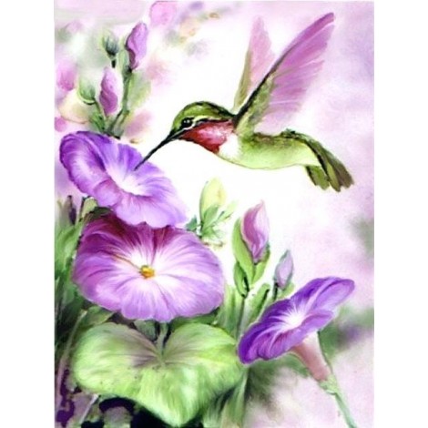 Affordable 2019 New Bird And Flower Diy 5D Square Diamond Painting UK VM8510