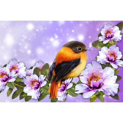 Hot Sale Dream Bird Pattern Wall Decor 5d Diy Diamond Painting Kits UK VM9538