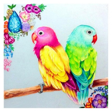 Bird On Branch New Arrival Dream Diy 5d Crystal Diamond Painting Kits UK VM20060