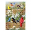 Modern Art Style Bird Pattern Diy 5d Mosaic Full Diamond Painting Kits UK QB5818