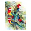 New Modern Art Style Bird Pattern Diy 5d Full Diamond Painting Kits UK QB5830