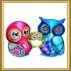 Funny Cartoon Owl Full Drill 5D DIY Diamond Painting Kits UK VM91022