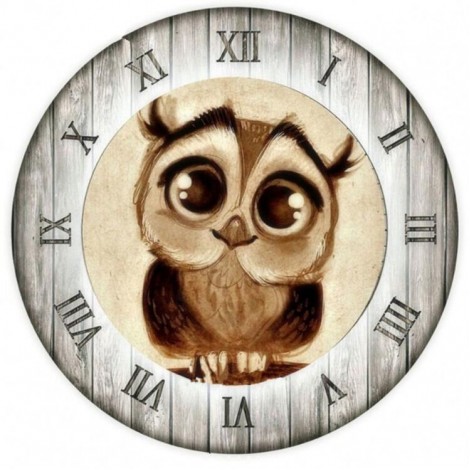 Cartoon Hot Sale  5D Diy Diamond Painting Cross Stitch Owls UK VM26981