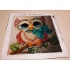Special Cheap Colorful Cute Owl 5d Diy Rhinestone Cross Stitch UK VM1370