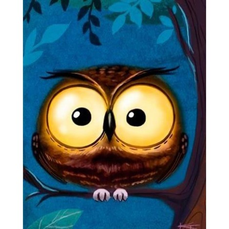 Hot Sale Animal Wall Decoration 5D DIY Diamond Painting Owl VM90733