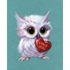 2019 New Cartoon Animal Wall Decoration 5D DIY Diamond Painting Owl Kits UK VM06303