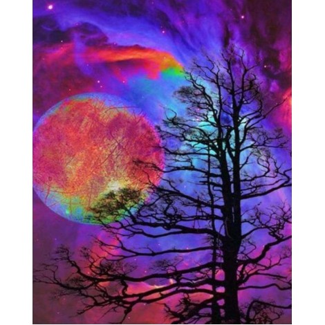 Fantasy Styles  The fairy tale Tree Diamond Painting Kits AF9588