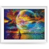 2019 New Dream Landscape Sky Star Moon Diy 5d Crystal Diamond Painting UK VM20041