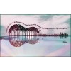 2019 Dream Guitar Tree Landscape Decor 5d Diy Diamond Painting Kits UK VM7868