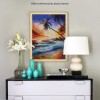 2019 New Dream Landscape Beach Tree 5d Diy Diamond Painting Kits UK VM9650
