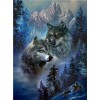 New Arrival Hot Sale Animal Wolf Pattern 5d Diy Diamond Painting Kits UK VM7208