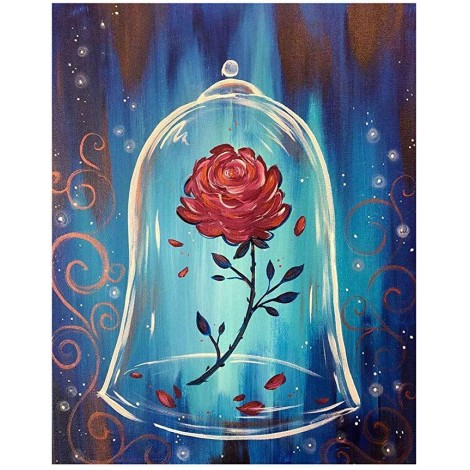Rose Picture Diy 5d Diamond Painting Kits UK KN80059