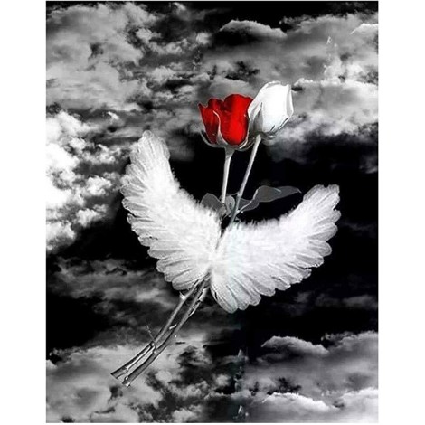 Rose Picture Diy 5d Diamond Painting Kits UK KN80035