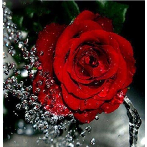 2019 Red Rose Flower Full Drill 5D DIY Diamond Painting Kits UK Cross Stitch VM90308