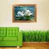 2019 New Hot Sale Elegant Swan Lover 5d Rhinestone Painting UK VM1508