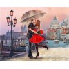 2019 Oil Painting Style Romantic Lover 5d Diy Diamond Painting Cross Stitch Kits UK VM3634