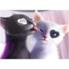 2019 New Hot Sale Two Cats Lovers 5d UK Diamond Painting Cross Stitch Kits VM0091