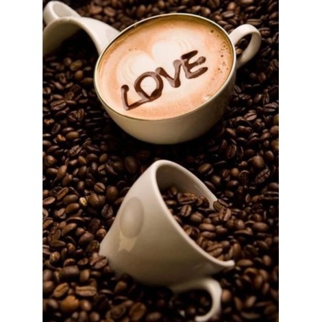 2019 New Hot Sale Full Square Drill Coffee Cup 5d Diy Diamond Painting Kits UK VM879