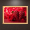 Red Series Beautiful Roses And Love Heart Diamond Painting Kits AF9415