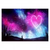 Hot Sale Romantic Blue&Pink Starry Sky Diamond Painting Kits AF9678