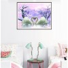 2019 Dream Elegant Swan Lover Diamond Cross Stitch Pattern UK VM1506