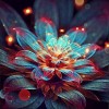 Abstract Flower 5d Diy Diamond Painting Kits UK KN80074