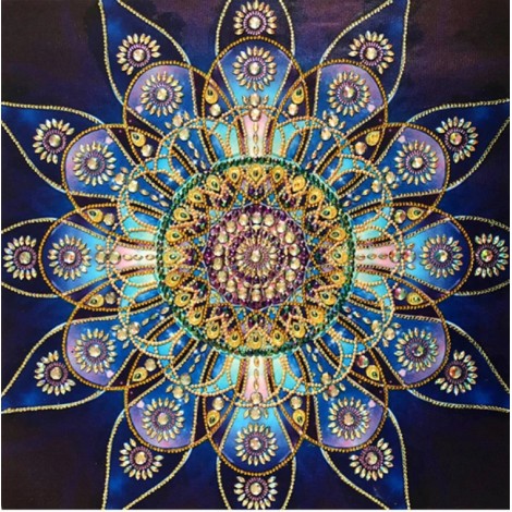 Half Drill Flower Diamond Painting Kits HD90166