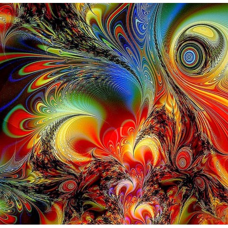 Abstract Phoenix DIY Diamond Painting Cross Stitch Home Decoration Kits VM90531