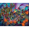 2019 Modern Art Flower Abstract Patterns 5d Diy Diamond Painting Kits UK VM79934