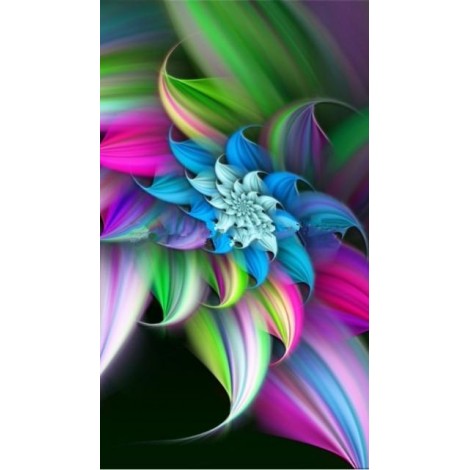 Special Dream Abstract Flower 5d Diy Diamond Painting Kits UK VM99061