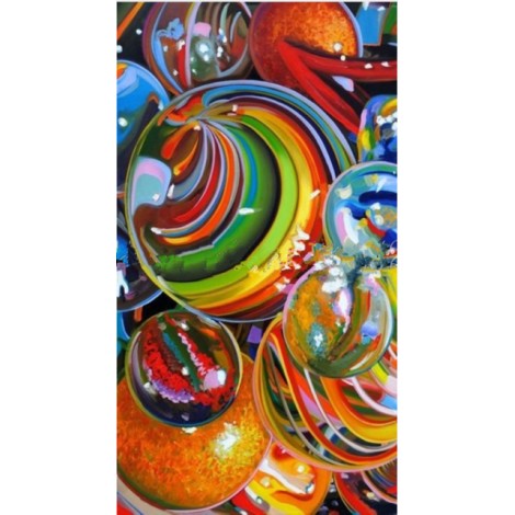 2019 Special Colorful Abstract Pattern 5d Diy Diamond Painting Kits UK VM9969