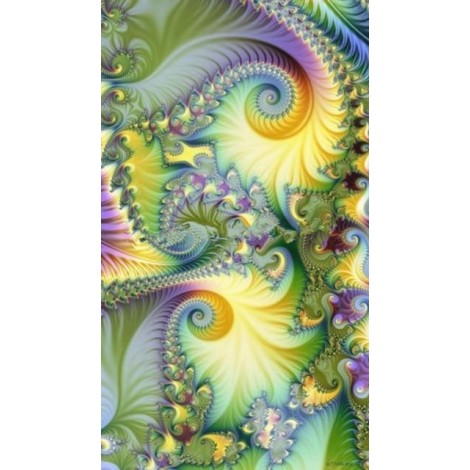 Special Dream Colorful Abstract Peacock Pattern 5d Diy Diamond Painting Kits UK VM9972