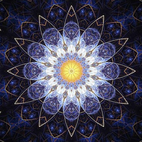 Abstract Mandala Pattern Special New Arriva 5d Diy Diamond Painting Kits UK VM9591