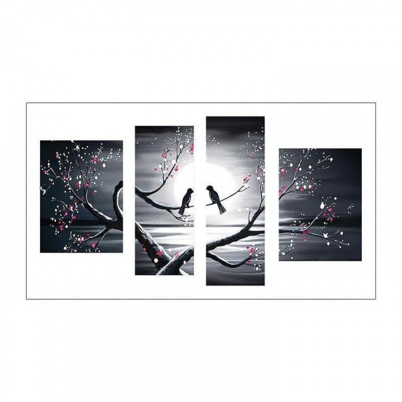 Multi Panel Bird Emb...