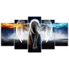 2019 Large Size 5pcs Angel Wings Multi Panel 5d Diy Diamond Painting Kits UK VM9702