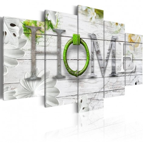 2019 Large Size 5pcs Sweet Home Multi Panel 5d Diy Diamond Painting Kits UK VM9796