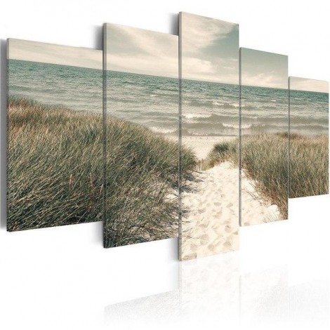 Sea Beach Grass 5D Diy Diamond Painting Kits Uk VM92266