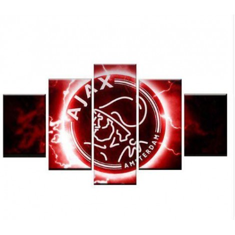 5pcs Football Logo Multi-Picture 5D DIY Diamond Painting Kits UK VM90526