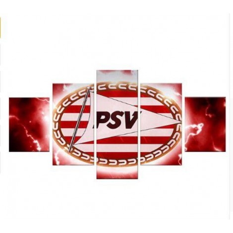5pcs Football Logo Multi-picture 5D DIY Diamond Painting Kits UK VM90525