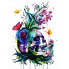 2019 Modern Art Colorful Skull 5d Diy Diamond Painting Kits UK VM20489