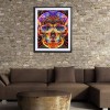 Best Colorful Modern Art Skull Pattern Diy 5d Full Diamond Painting Kits UK QB6032