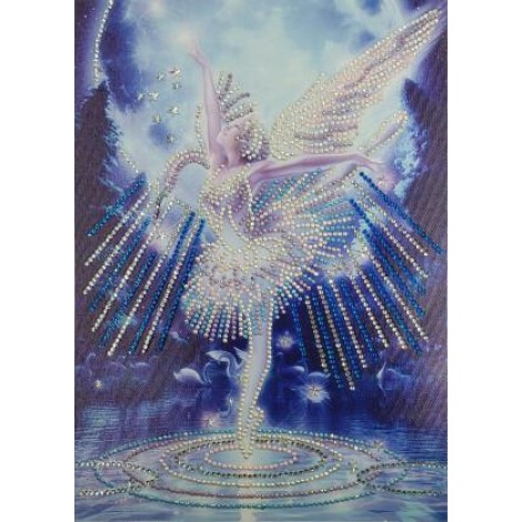 Half Drill Ballerina Girl Diamond Painting Kits HD90192