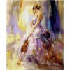 Oil Painting Styles Beautiful Girl 5d Diy Diamond Painting Cross Stitch Kits UK VM03654