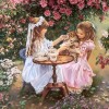 2019 Baby Sisters Cat Floral Full Drill 5D Diy Diamond Painting Kits Uk Cross Stitch VM90057