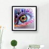 2019 Dream Colorful Eye Portrait 5d Diy UK Crystal Diamond Painting VM1019