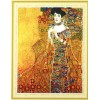 Half Drill Golden Woman Diamond Painting Kits HD90004